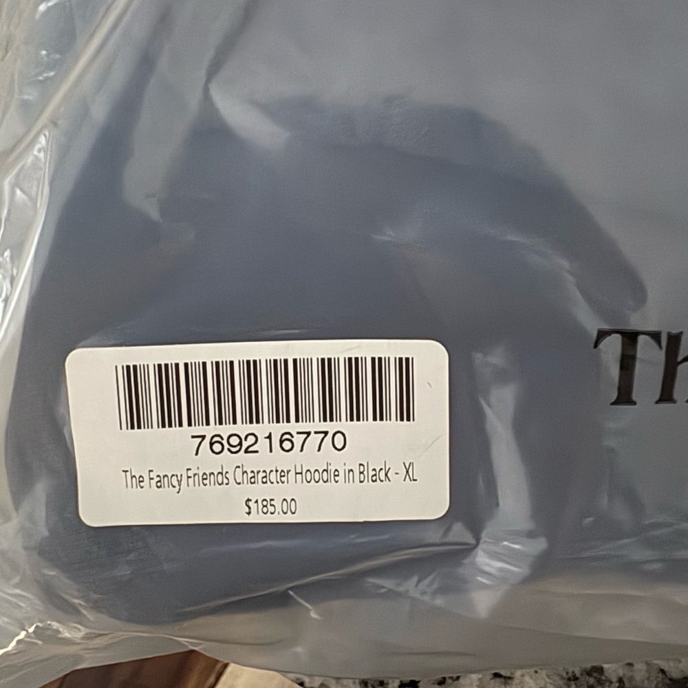 The Pleasing Fancy Friends Black Hoodie - Picture 4 of 5